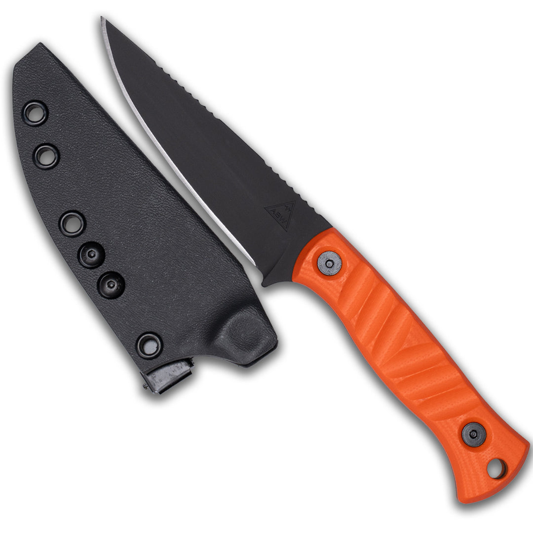 Wrangell Ultralight - Hunter Orange G10, Armor Black Cerakote